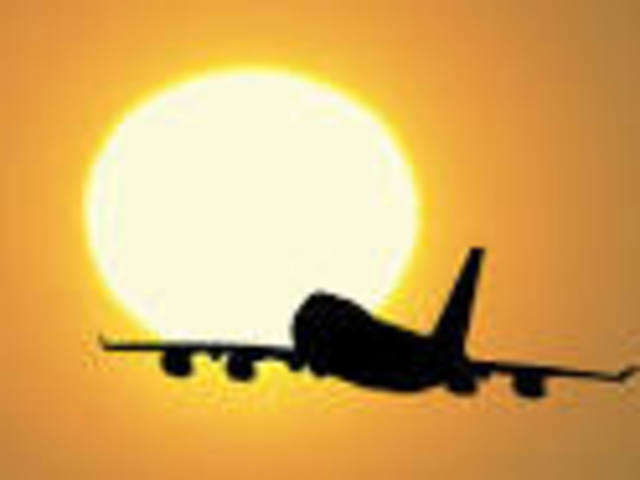 Primer viaje en avion