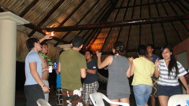 Primer ida al puerto con mis amigos