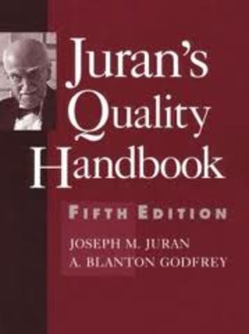 Primera Edición de Quality Control Handbook