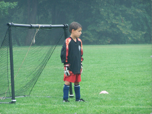 Je commence à jouer au soccer compétitif