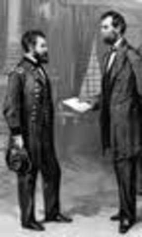 Grant is assigned to all armies of the United States