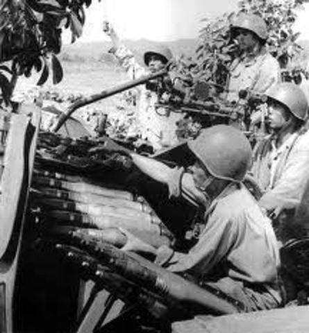 North Vietnamese prevail at Dien Bien Phu