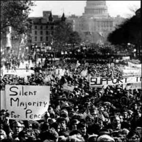 Tet offensive touches off widespread protests in the United States