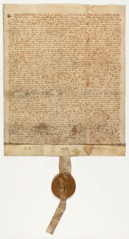 Magna Carta is signed