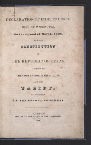 Texas Declaration of Independence
