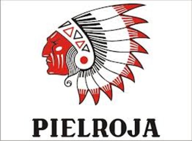 Se crea el logo de la marca de cigarrillos PIEL ROJA