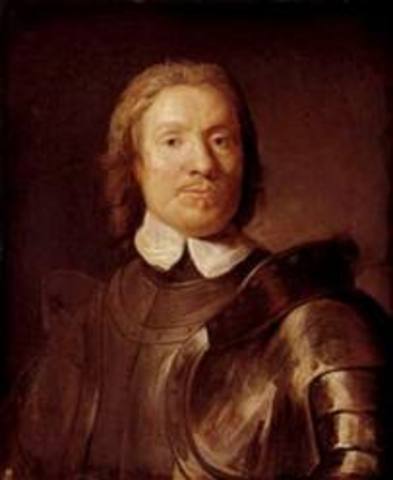 Cromwell claimed lord protector
