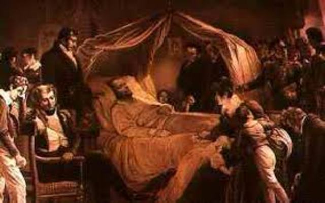 Napoleon dies