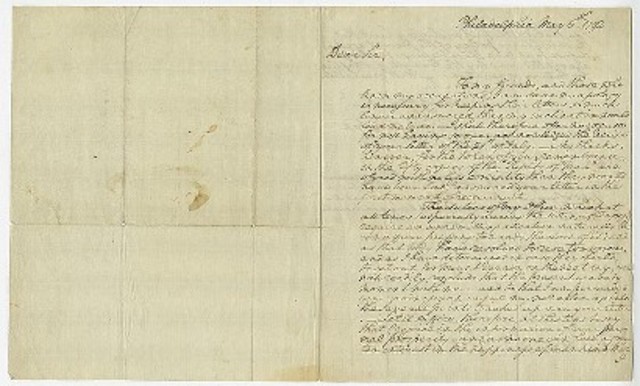 Letter to Washington