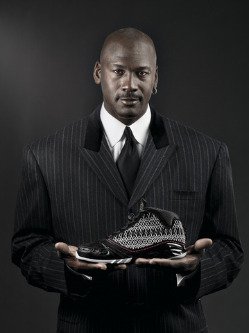 Michael Jordan starts shoeline