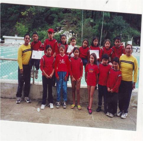 Mi primer equipo de natacion