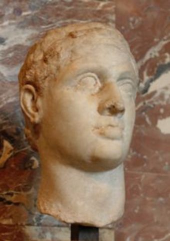 Cleopatra's father dies