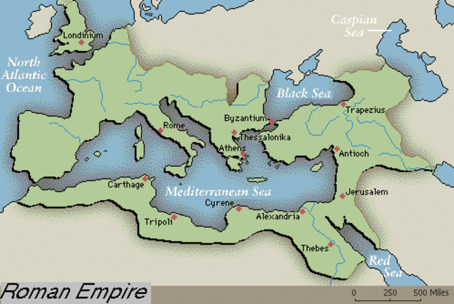 Rome's capital is changed to Constantinople