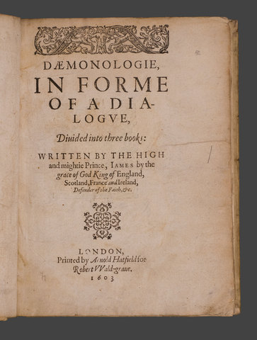 Daemonologie by King James VI