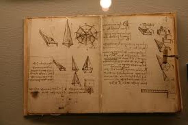Leonardo da vinci notebook