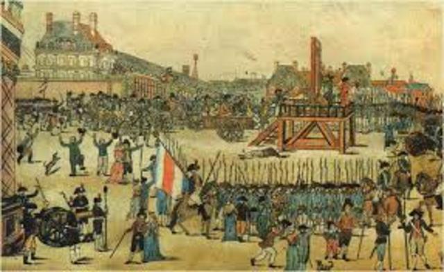 The Execution of Maximilien Robespierre