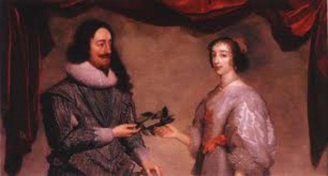 The Wedding of King Charles I and Henrietta Maria