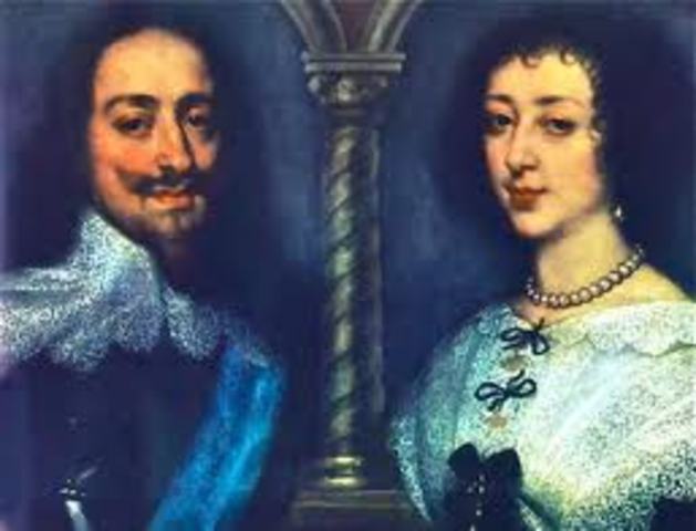 King Charlies I marries