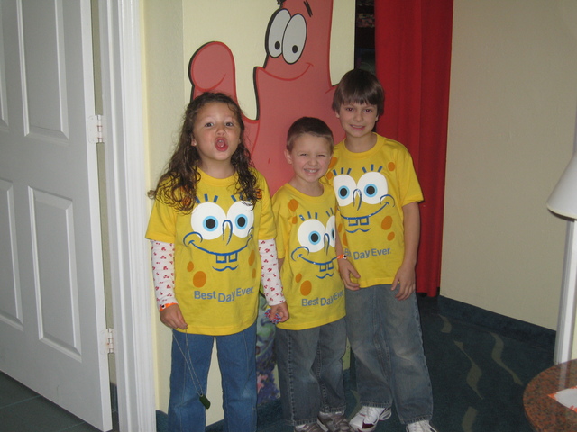 went to Disney and Nickelodeon hotel