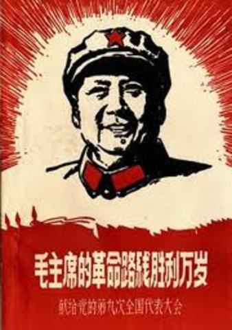 Mao Zedong takes over Cina
