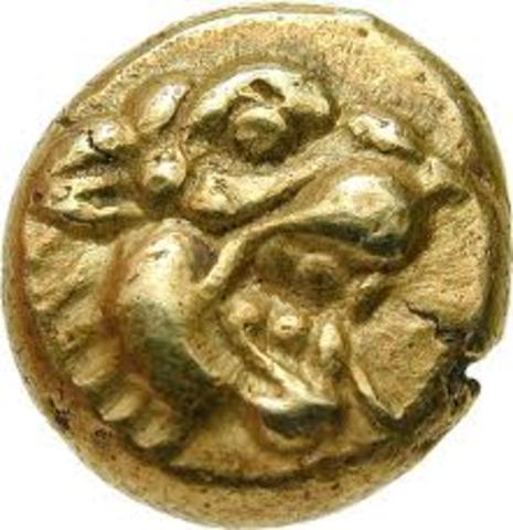 Surgio el comercio con la aparicion de las monedas