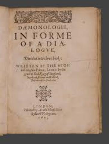 Daemonologie written by King James VI