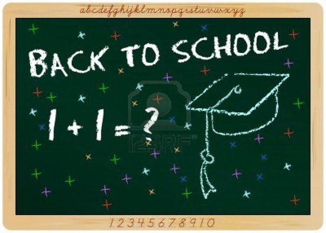 El tablero en el aula