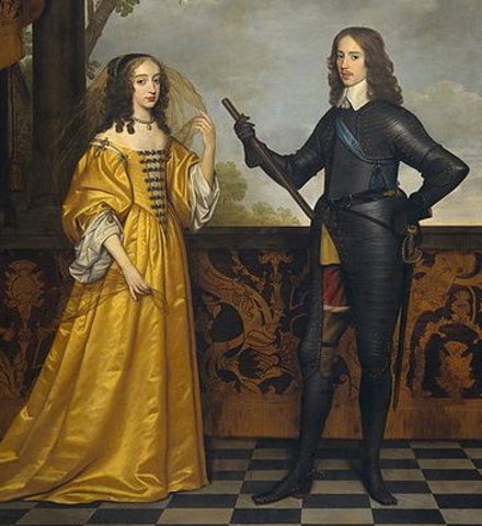 William of Orange and mary given the throne