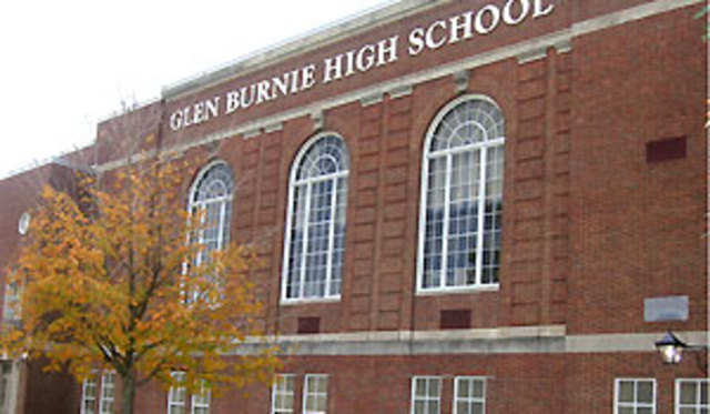 First Day At Glen burnie High school
