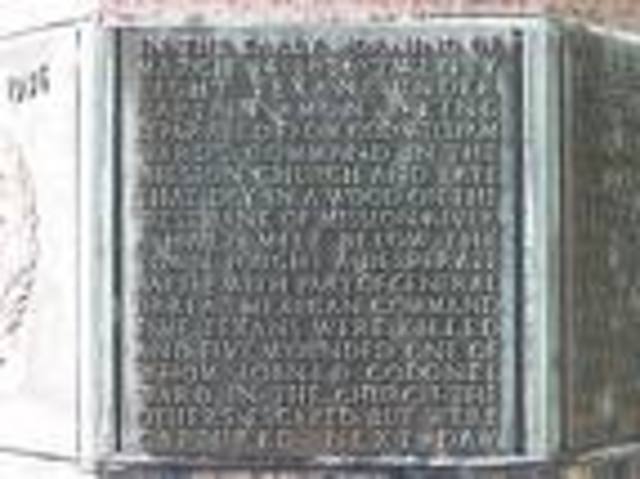 Battle of Refugio/Coleto (Goliad Massacare)