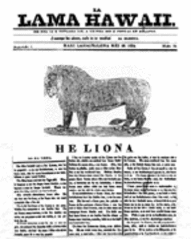 First Hawaii newspaper