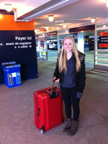 premier fois sur un avion