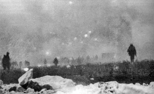 The Battle of Loos Begins