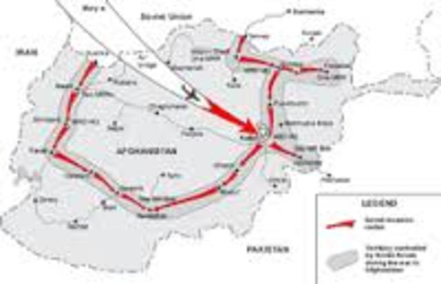 Russia invades Afghanistan