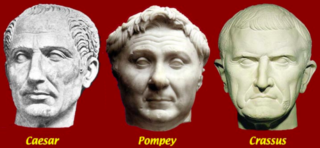 Caesar, Pmpey, & Crassus 59 B.C.