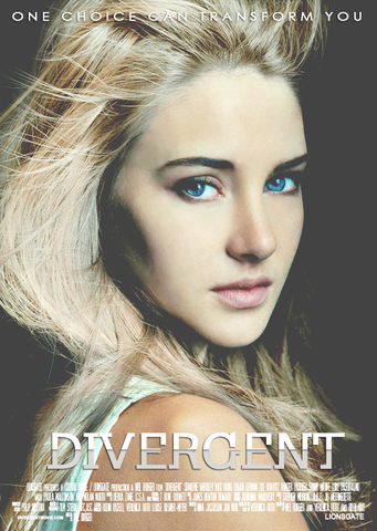 "Divergent" movie will come out today.