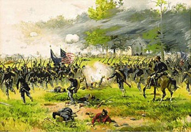 The Battle of Antietam, Maryland, exacts heavy losses on both sides.