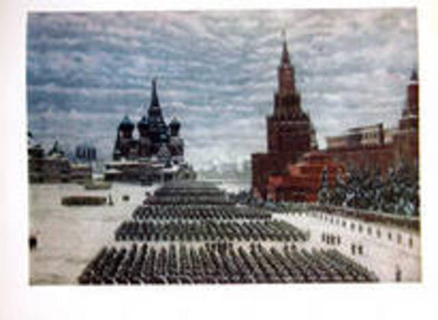 Парад Победы в Москве, на Красной площади.