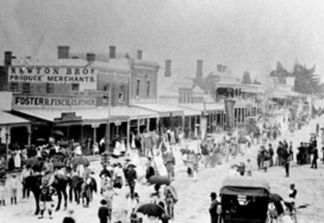 Ballarat Gold mines discovered