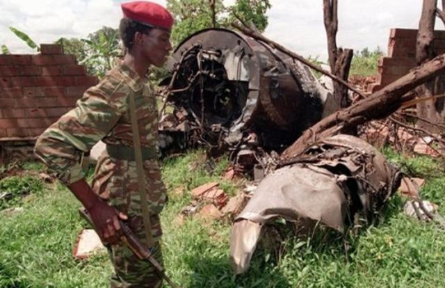 Assassination of President Juvenal Habyarimana.