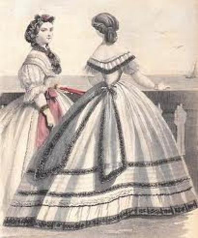 Corset si fuste lungi