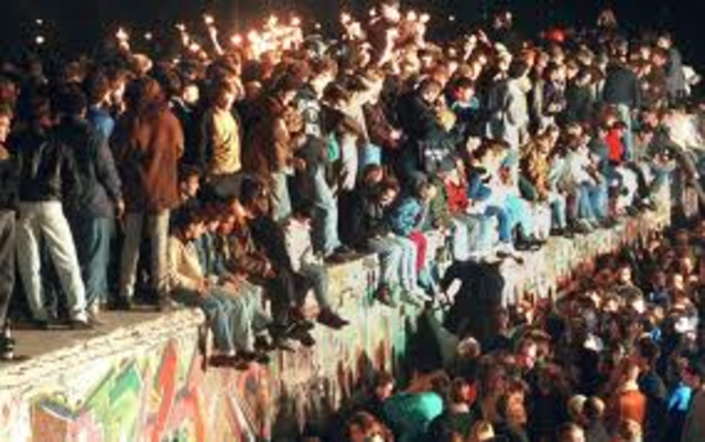 Fall of the Berlin wall