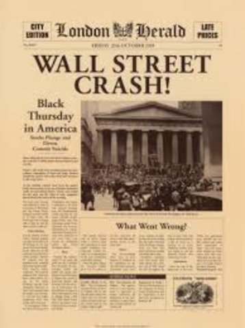 Wall street crash