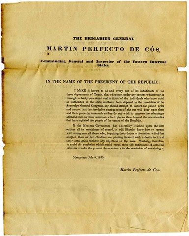 Declaration of 1835