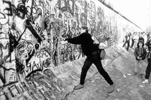 Caida del muro de Berlín