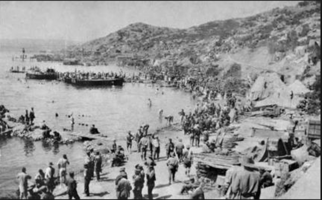 Landing at Gallipoli