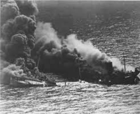 Germany begins a submarine campaign