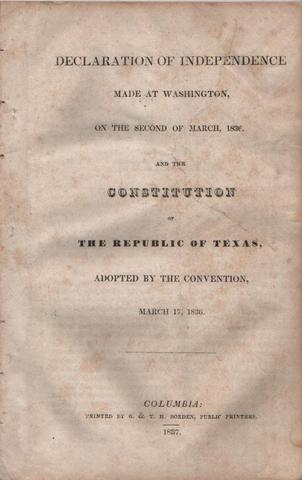 Consititution of 1836