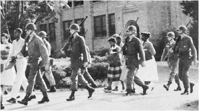 Little Rock Central High School desegregated