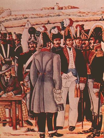 March of Mexican Army